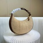 Fendi Fendigraphy Small Brown For Women 24.5cm / 9.6in