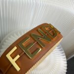 Fendi Fendigraphy Small Brown For Women 24.5cm / 9.6in
