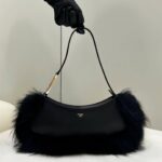 Fendi O’Lock Swing Black/White For Women 32cm / 12.6in 8BS068ALS9F1JU3