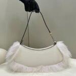 Fendi O’Lock Swing Black/White For Women 32cm / 12.6in 8BS068ALS9F1JU3