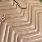 Gucci Casual Style Logo Totes Cream/Black For Women 38.5cm / 15.1in 739684 DAAAH 2754