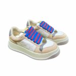Gucci Screener Sneaker Beige For Women