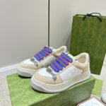 Gucci Screener Sneaker Beige For Women