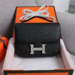 Hermes Constance Handbag Black/Brown/Pink/Blue/Red/White For Women 22cm / 8.7in