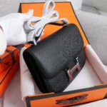 Hermes Constance Handbag Black/Brown/Pink/Blue/Red/White For Women 22cm / 8.7in