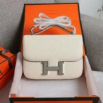 Hermes Constance Handbag Black/Brown/Pink/Blue/Red/White For Women 22cm / 8.7in