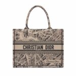 Christian Dior Medium Dior Book Tote Bag For Women M1296ZOMP_M918 - 14 Inches/ 36 Cm