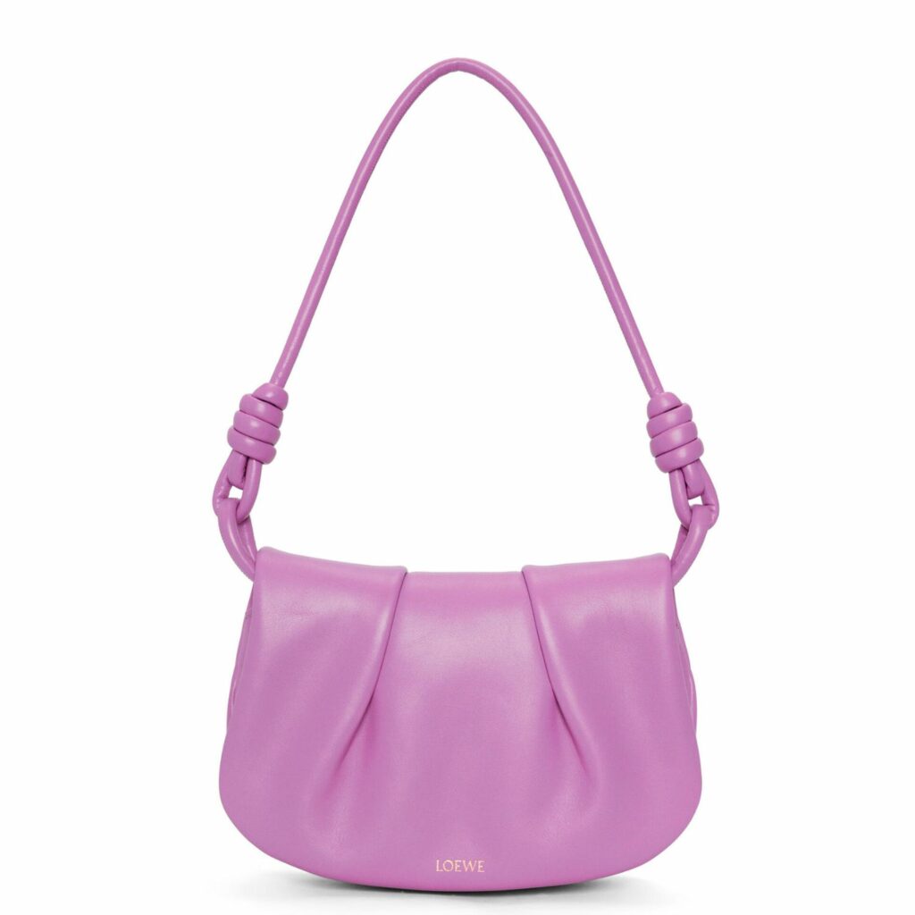 Paseo satchel in shiny nappa calfskin