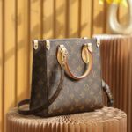 Louis Vuitton Sac Plat PM Monogram Canvas Brown For Women 32cm / 12.6in M45847