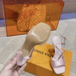Louis Vuitton Sparkle Sandal Silver For Women 9.5 cm / 3.7-inch