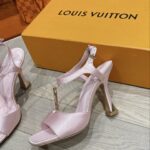 Louis Vuitton Sparkle Sandal Silver For Women 9.5 cm / 3.7-inch