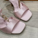 Louis Vuitton Sparkle Sandal Silver For Women 9.5 cm / 3.7-inch