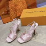 Louis Vuitton Sparkle Sandal Silver For Women 9.5 cm / 3.7-inch