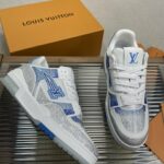 Louis Vuitton Trainer Sneaker LV White For Women