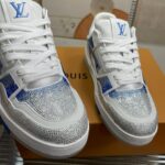 Louis Vuitton Trainer Sneaker LV White For Women