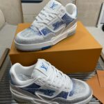 Louis Vuitton Trainer Sneaker LV White For Women