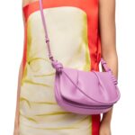 Loewe Paseo Satchel Rockrose For Women A709Q89X01- 9.8 Inches/ 24.8 Cm