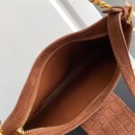Celine Wiltern Clutch Triomphe Soft Black/Brown For Women 31.5cm / 12in 113673FFJ.19BR
