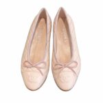 Chanel Ballet Flats Light Pink For Women