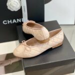 Chanel Ballet Flats Light Pink For Women