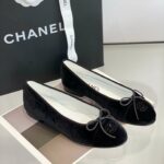 Chanel Ballet Flats Black For Women