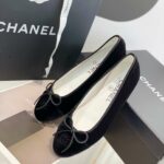 Chanel Ballet Flats Black For Women