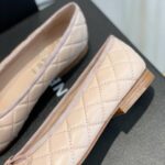 Chanel Ballet Flats Light Pink For Women