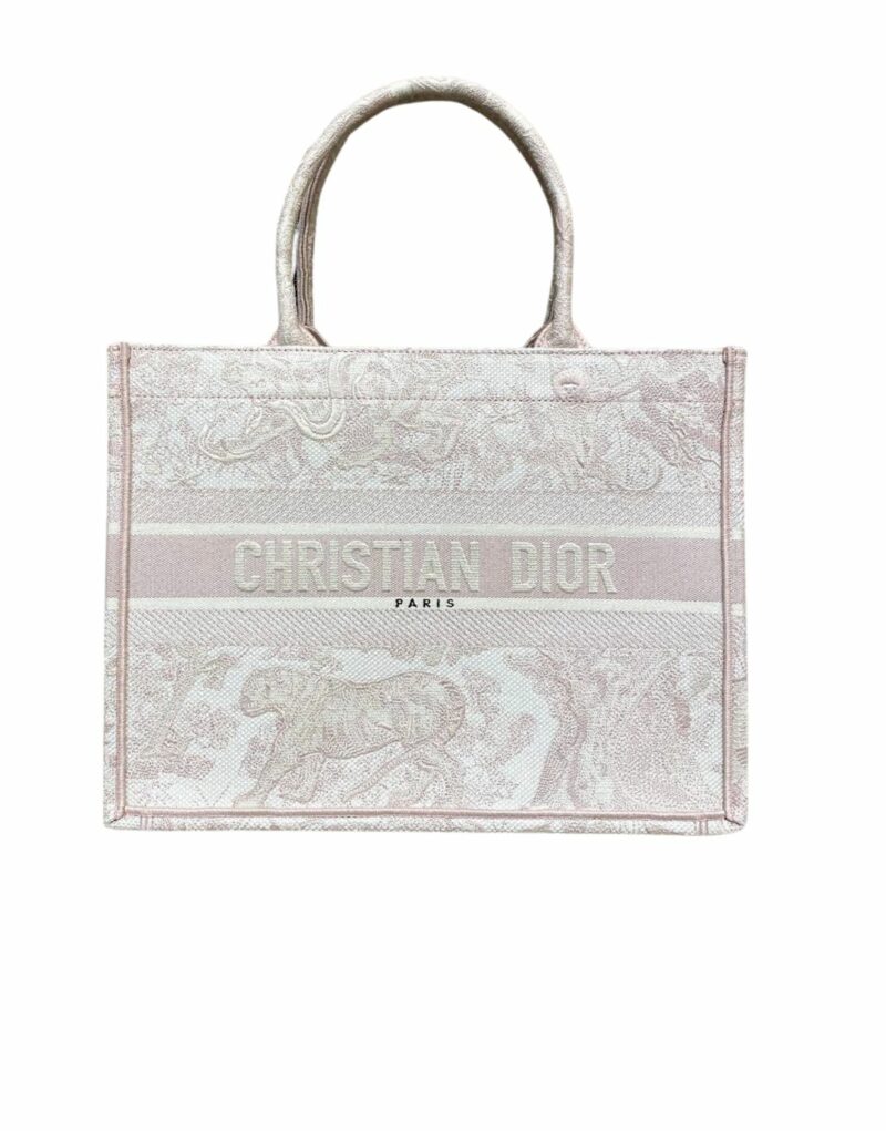 Christian Dior Medium Dior Book Tote Pink For Women 36cm