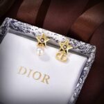 Dior Bee Earrings Gold For Women