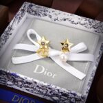 Dior Bee Earrings Gold For Women