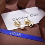 Dior Bee Earrings Gold For Women