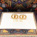 Dior Mini Pig Nose CD Pearl Earrings Gold For Women