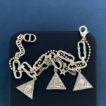 Dior Retro Antique Multilayer Bracelet Silver For Women
