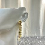 Dior Star Earrings Gold For Women