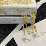 Dior Star Earrings Gold For Women