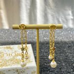 Dior Star Earrings Gold For Women