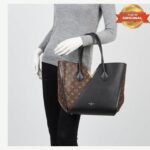 [True-to-ORIGINAL] Louis Vuitton Kimono Tote Bag Brown For Women 39cm M41856