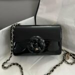 Chanel Small Flap Bag Black For Women 20cm / 8.6in