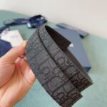 Dior 30 Montaigne Reversible Belt Black For Women