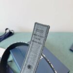 Dior 30 Montaigne Reversible Belt Blue For Women