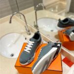 Hermes Bouncing Sneaker Dark Grey For Women