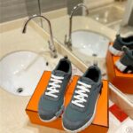 Hermes Bouncing Sneaker Dark Grey For Women