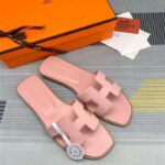 Hermes Oran Sandal Pink For Women