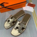 Hermes Oran Sandal Gold For Women