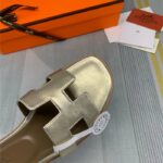 Hermes Oran Sandal Gold For Women