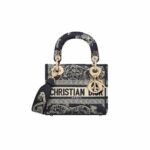Christian Dior Mini Lady D-Lite Blue For Women M0500ORGO_M928- 6.5 Inches/ 17 Cm