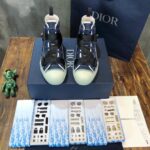 Dior Peter Doig B23 High Top Sneaker Blue For Men