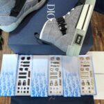 Dior Peter Doig B23 High Top Sneaker Grey For Men