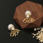 Dior Tribales Earrings Gold For Women