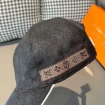 Louis Vuitton Epi Monogram Cap Black For Men